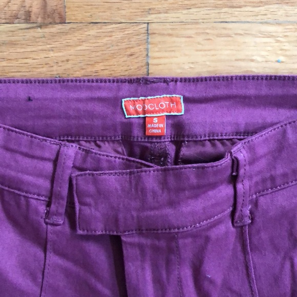 ModCloth Ribbed Pants (S) - Picture 2 of 3